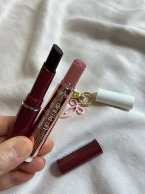 Clinique & tarte lip bundle 2 pc